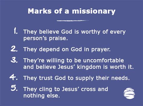 requirements to become a missionary.